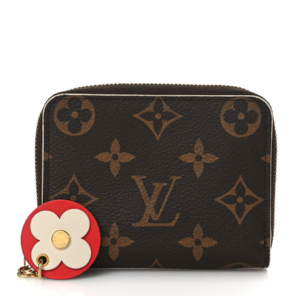 Louis Vuitton Monogram Bloom Flower Zippy Coin Purse 1 of 7