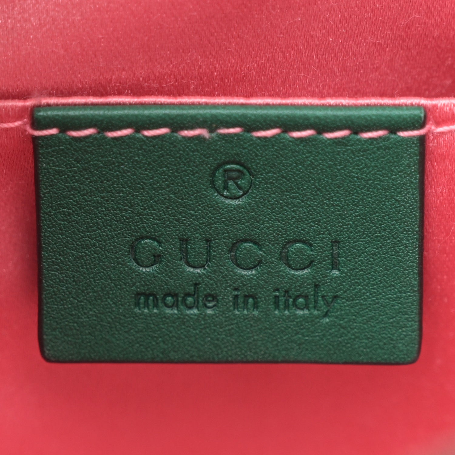 Gucci Velvet Matelasse GG Marmont Belt Bag 85 34 Green 6 of 10