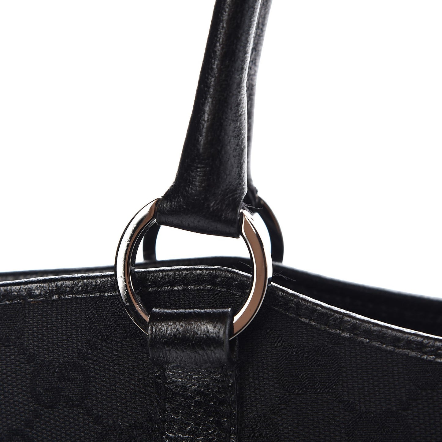 Monogram Signature GG Tote Black
