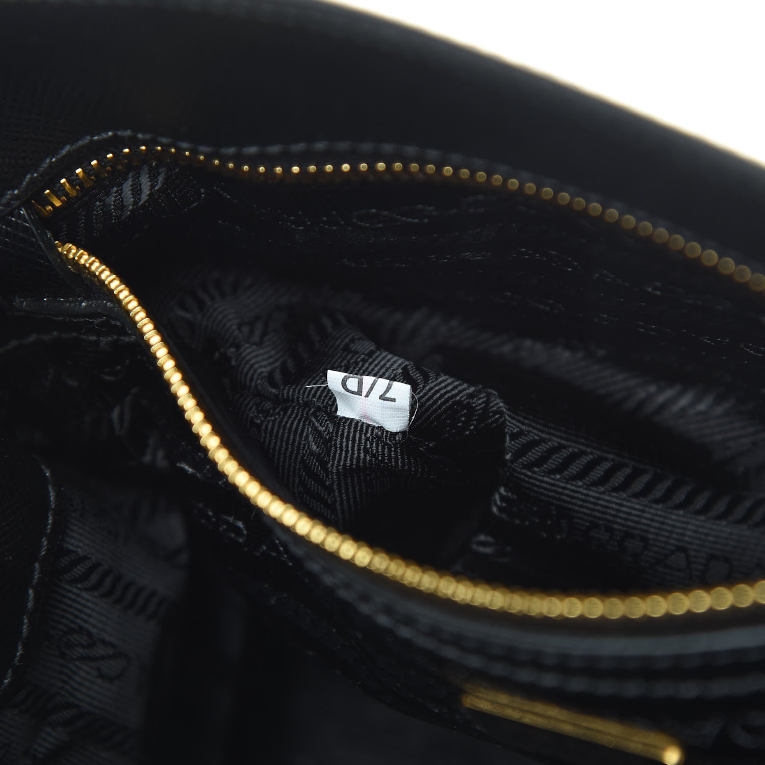 Prada Saffiano Lux Micro Galleria Shoulder Bag Black 7 of 10