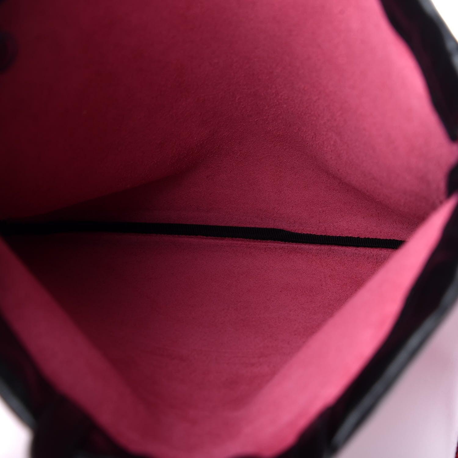 Gucci Grained Calfskin Logo Drawstring Backpack Box Pink Green Black 4 of 10