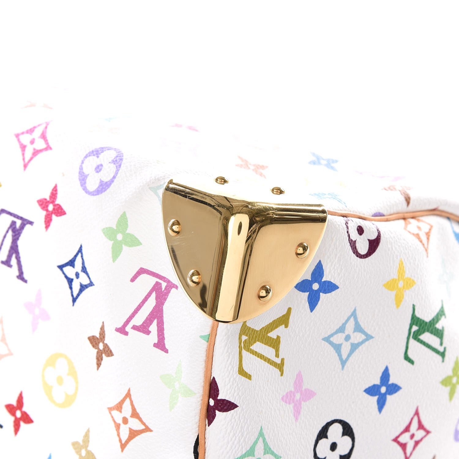 Louis Vuitton Monogram Multicolor Speedy 30 White 8 of 14