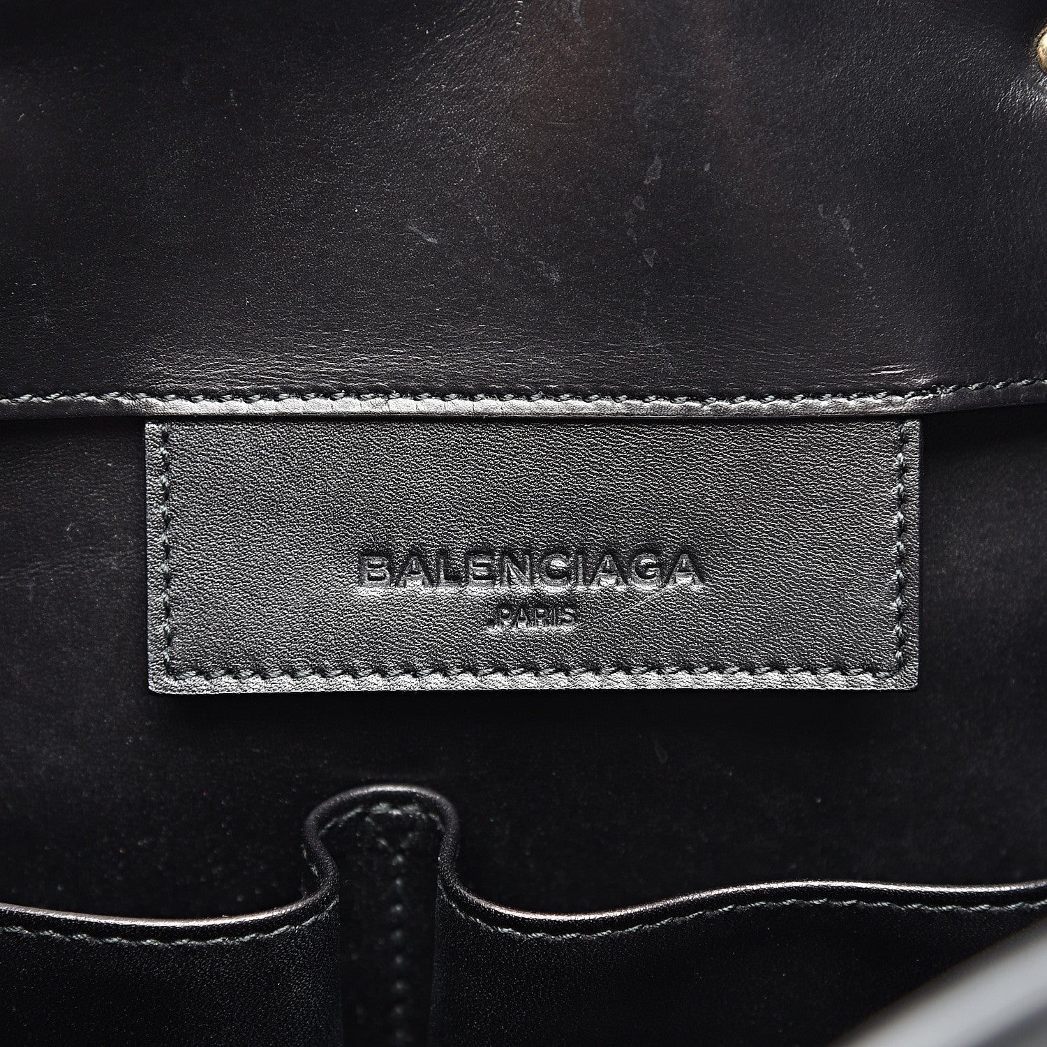 Balenciaga Veau Papier Woven A4 Tote Black 6 of 11