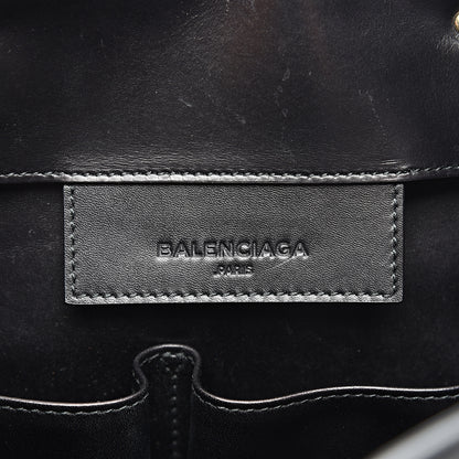Balenciaga Veau Papier Woven A4 Tote Black 6 of 11