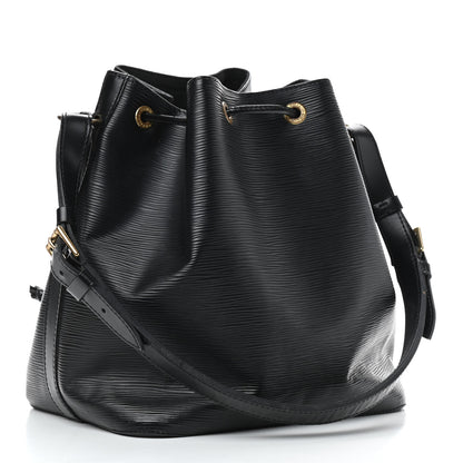 Louis Vuitton Epi Petit Noe Black 3 of 9