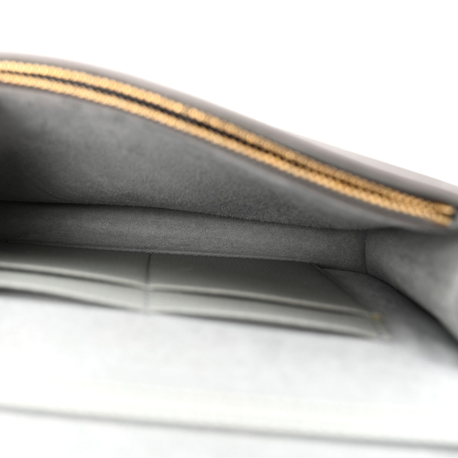 Christian Dior Grained Calfskin 30 Montaigne 2 in 1 Pouch Grey 6 of 11