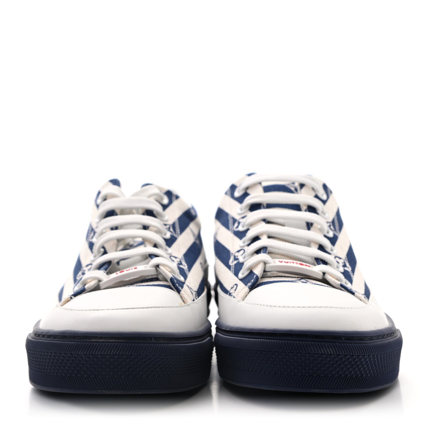 Louis Vuitton Canvas Escale Stellar Sneakers 38 Blue 2 of 13