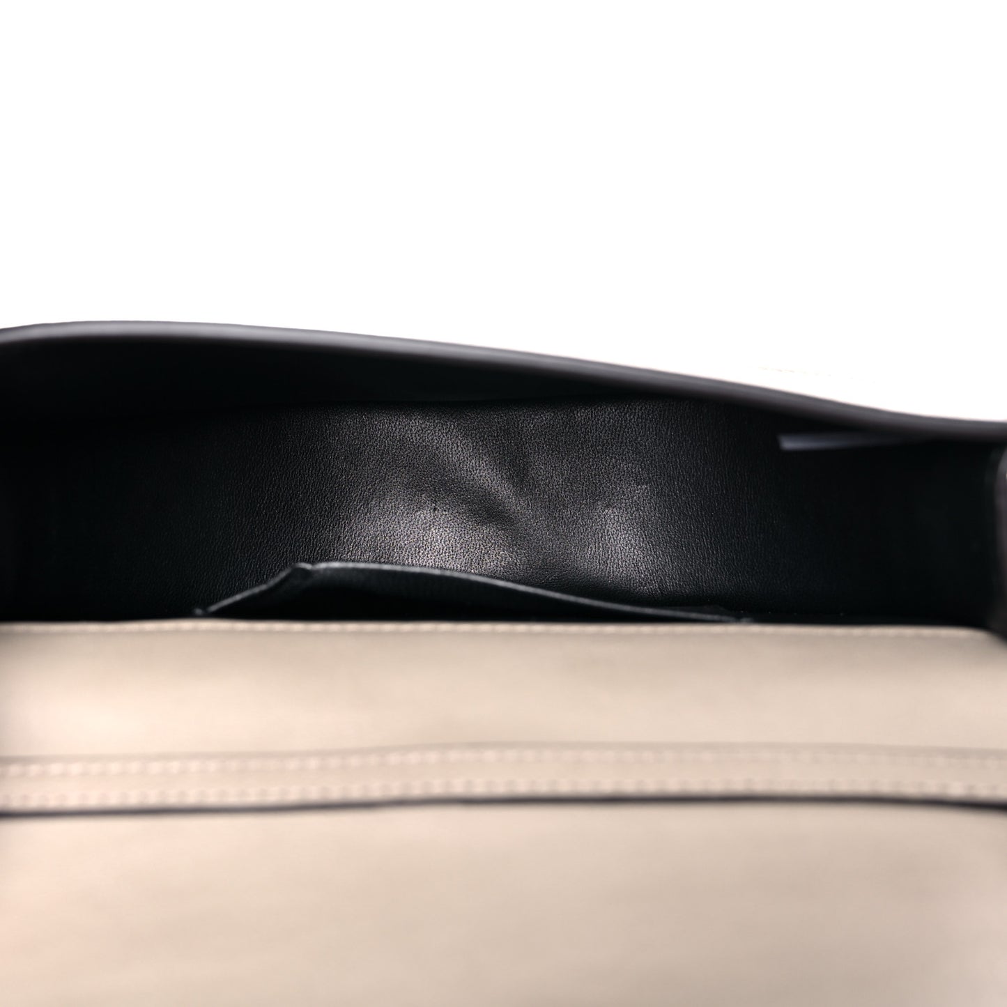 Calfskin Small Nile Bracelet Minaudiere Bag Motty Grey