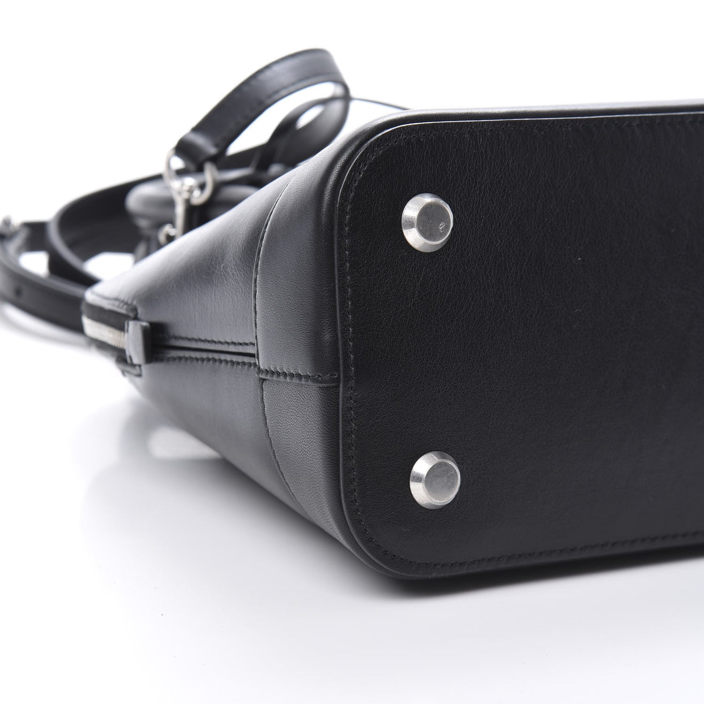 Calfskin You Are The World S Ville Top Handle Bag Black Multicolor