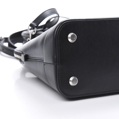 Balenciaga Calfskin You Are The World S Ville Top Handle Bag Black Multicolor 10 of 11