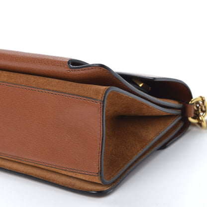 Givenchy Goatskin Small GV3 Shoulder Bag Chestnut 6 of 8