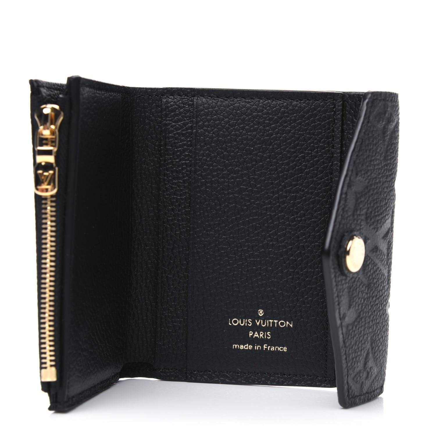 Louis Vuitton Empreinte Zoe Wallet Black 5 of 9