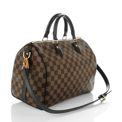 Louis Vuitton Damier Ebene Speedy Bandouliere 30 3 of 8