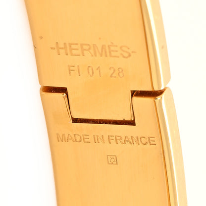 Hermes Enamel Narrow Clic Clac H Bracelet PM White 5 of 6