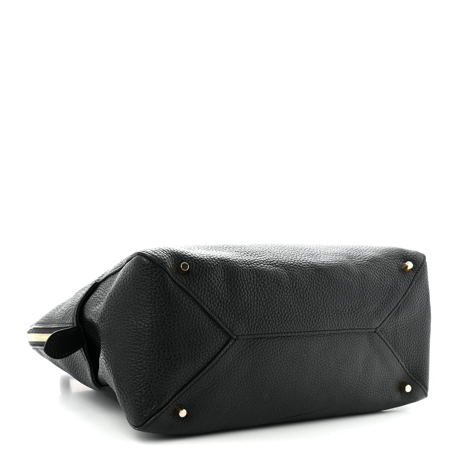 Burberry London Grainy Calfskin Greenwood Bowling Bag Black 4 of 11