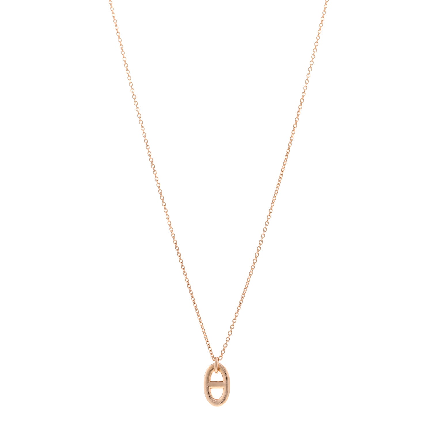 Hermes 18K Rose Gold PM Farandole Pendant Necklace 1 of 5