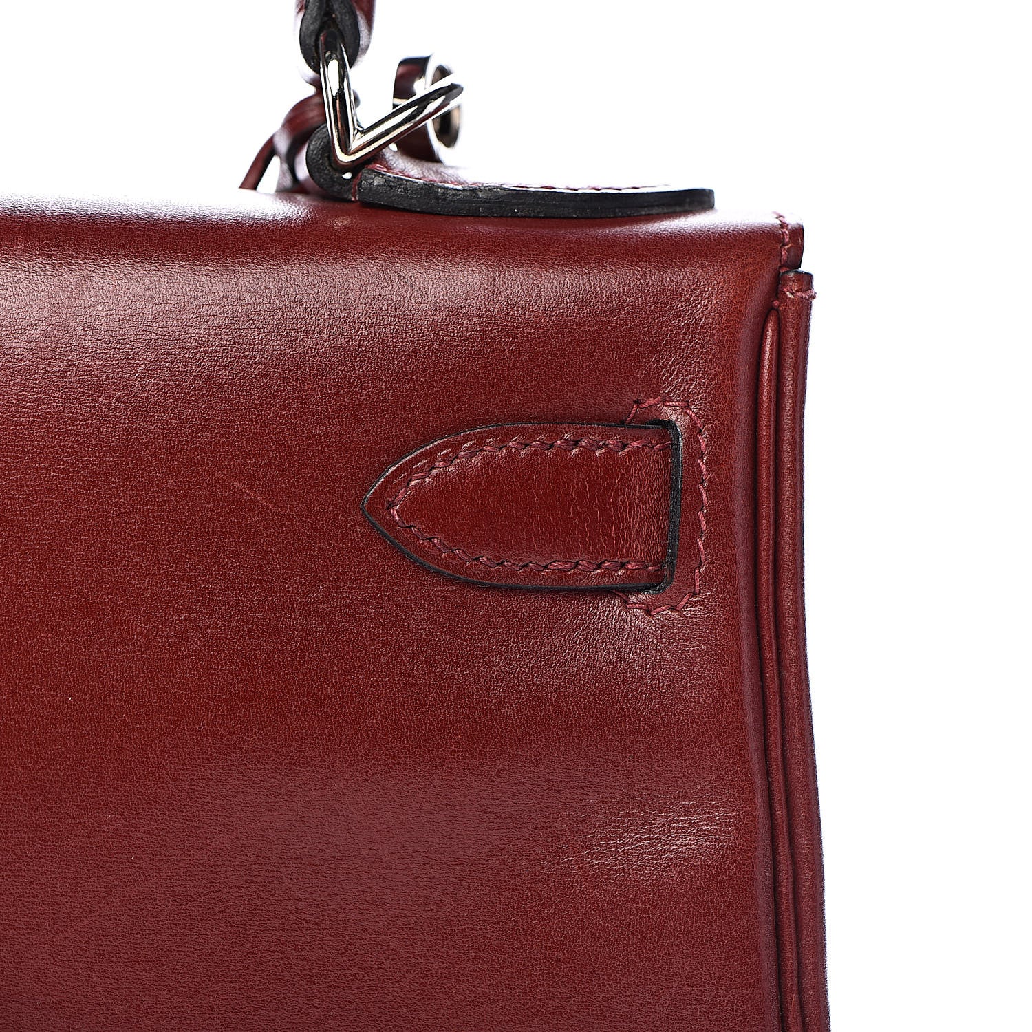Hermes Box Kelly Retourne 28 Rouge H 33 of 48