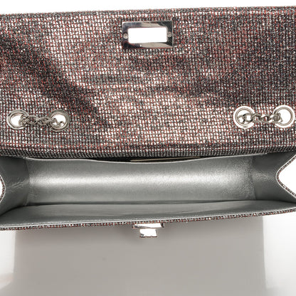 Chanel Crystal Quilted Mademoiselle Reissue 2.55 Flap Silver 5 of 7