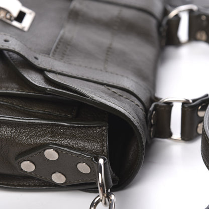 Proenza Schouler Lambskin Tiny PS1 Satchel Military 13 of 15