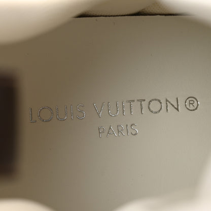 Louis Vuitton Jacquard Velvet Monogram LV Archlight Sneakers 37 White Vert 7 of 9