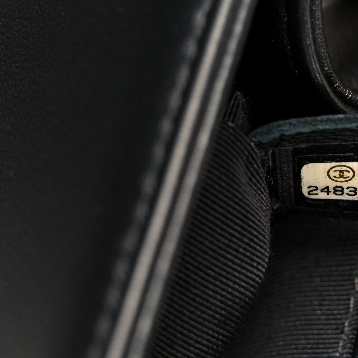 Chanel Calfskin Quilted Medium Boy Flap Black 7 of 11