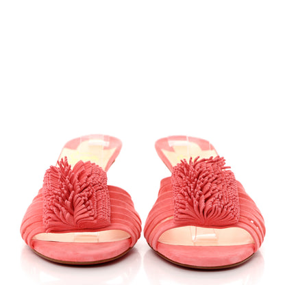 Christian Louboutin Suede Belbrossa 55 Mules 40 Pink 2 of 8