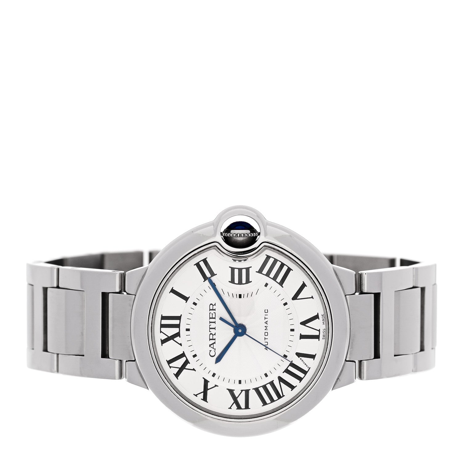 Cartier Stainless Steel 36mm Ballon Bleu De Cartier Automatic Watch 2 of 5