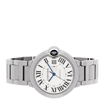 Cartier Stainless Steel 36mm Ballon Bleu De Cartier Automatic Watch 2 of 5