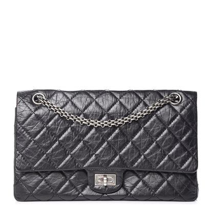 Chanel Aged Calfskin Quilted 2.55 Reissue 226 Flap Black 1 of 11