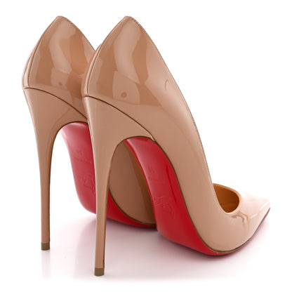 Christian Louboutin Patent So Kate 120 Pumps 39 Nude 5 of 11