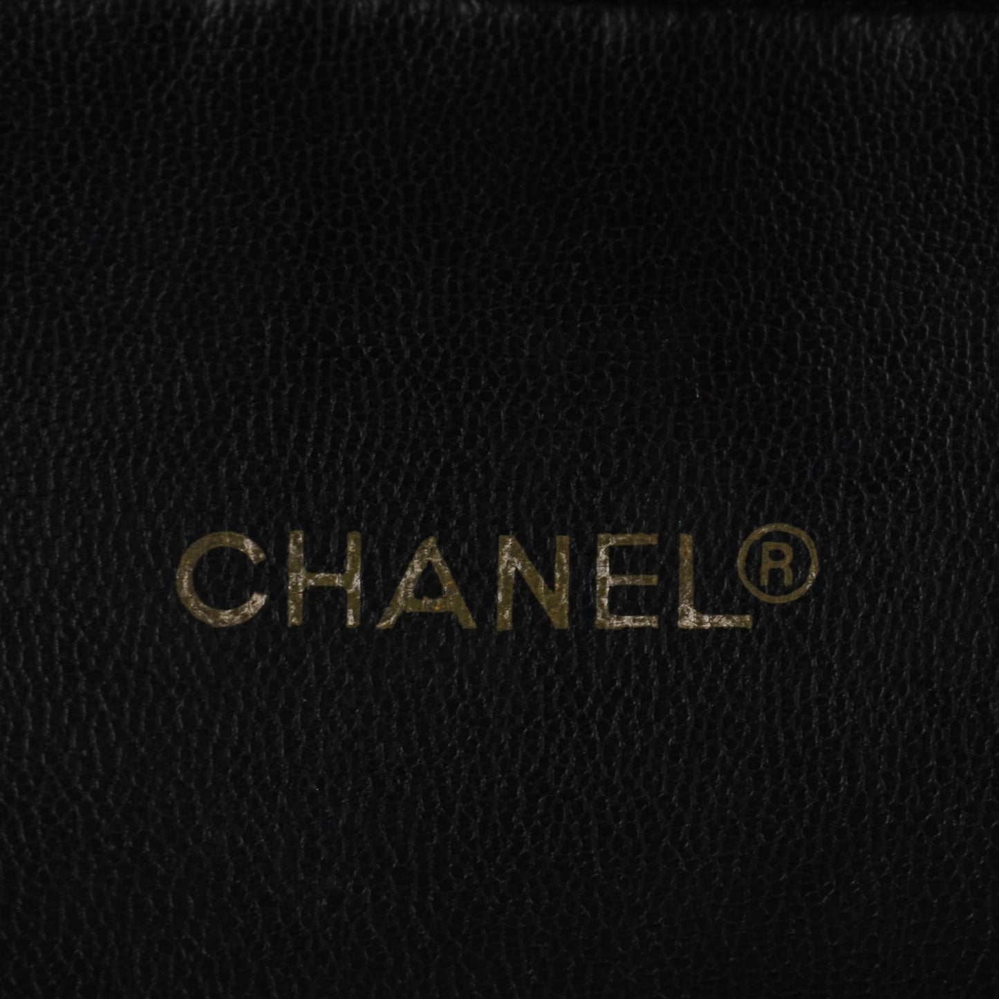 Lambskin Shopping Tote Black