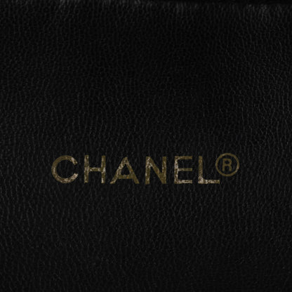 Chanel Lambskin Shopping Tote Black 6 of 8