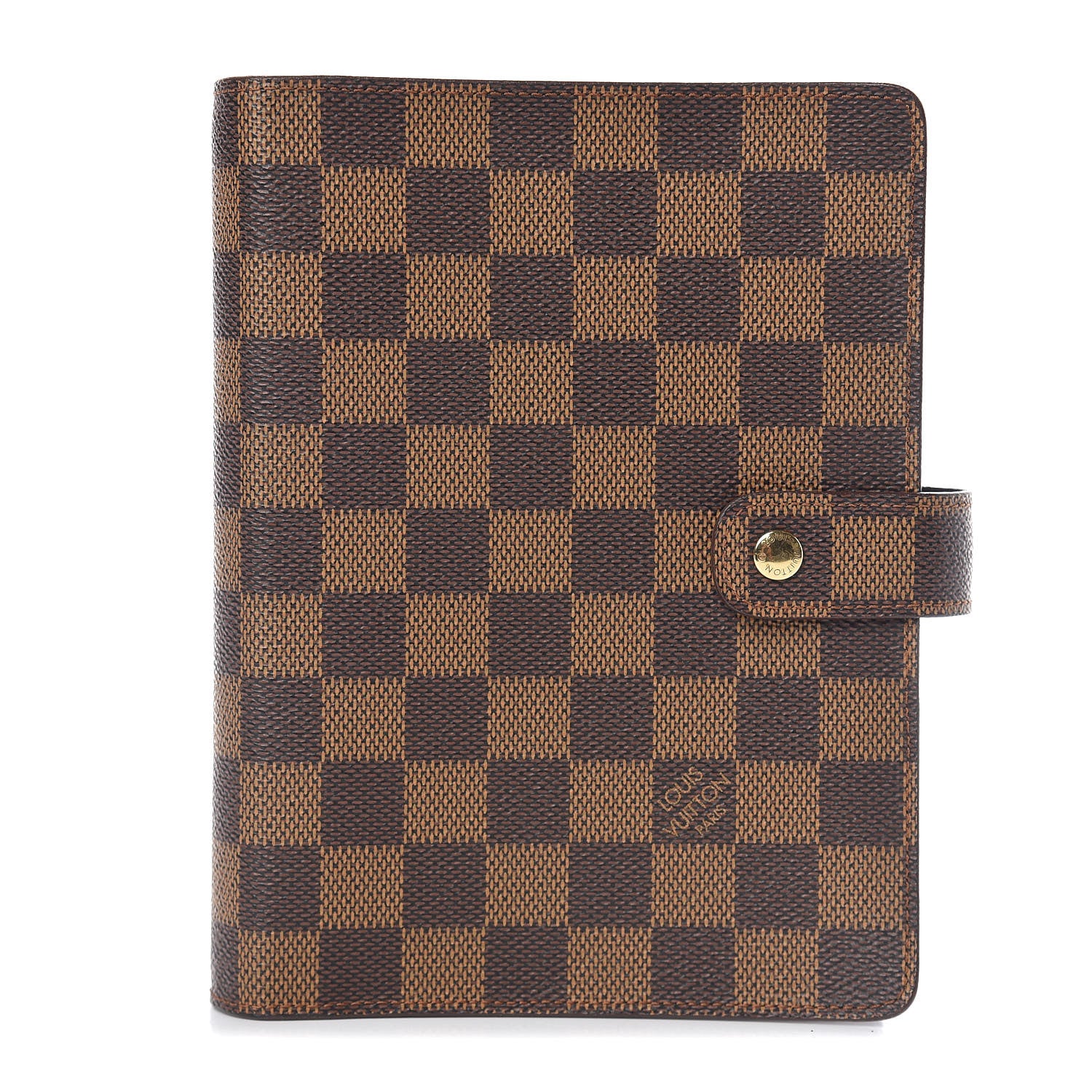 Louis Vuitton Damier Ebene Medium Ring Agenda Cover 1 of 8