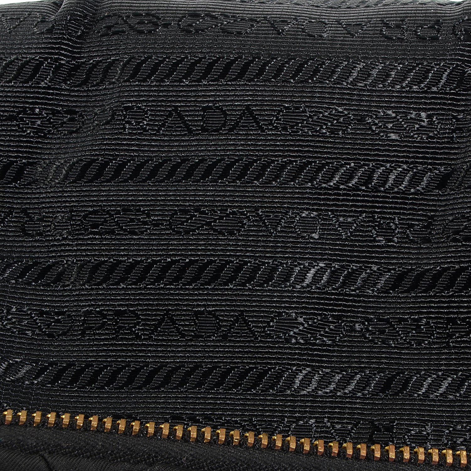 Prada Tessuto Nylon Origami Pleated Clutch Wristlet Nero Black 8 of 9