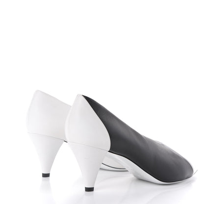 Givenchy Nappa Two Tone Pumps 39.5 Black 4 of 9