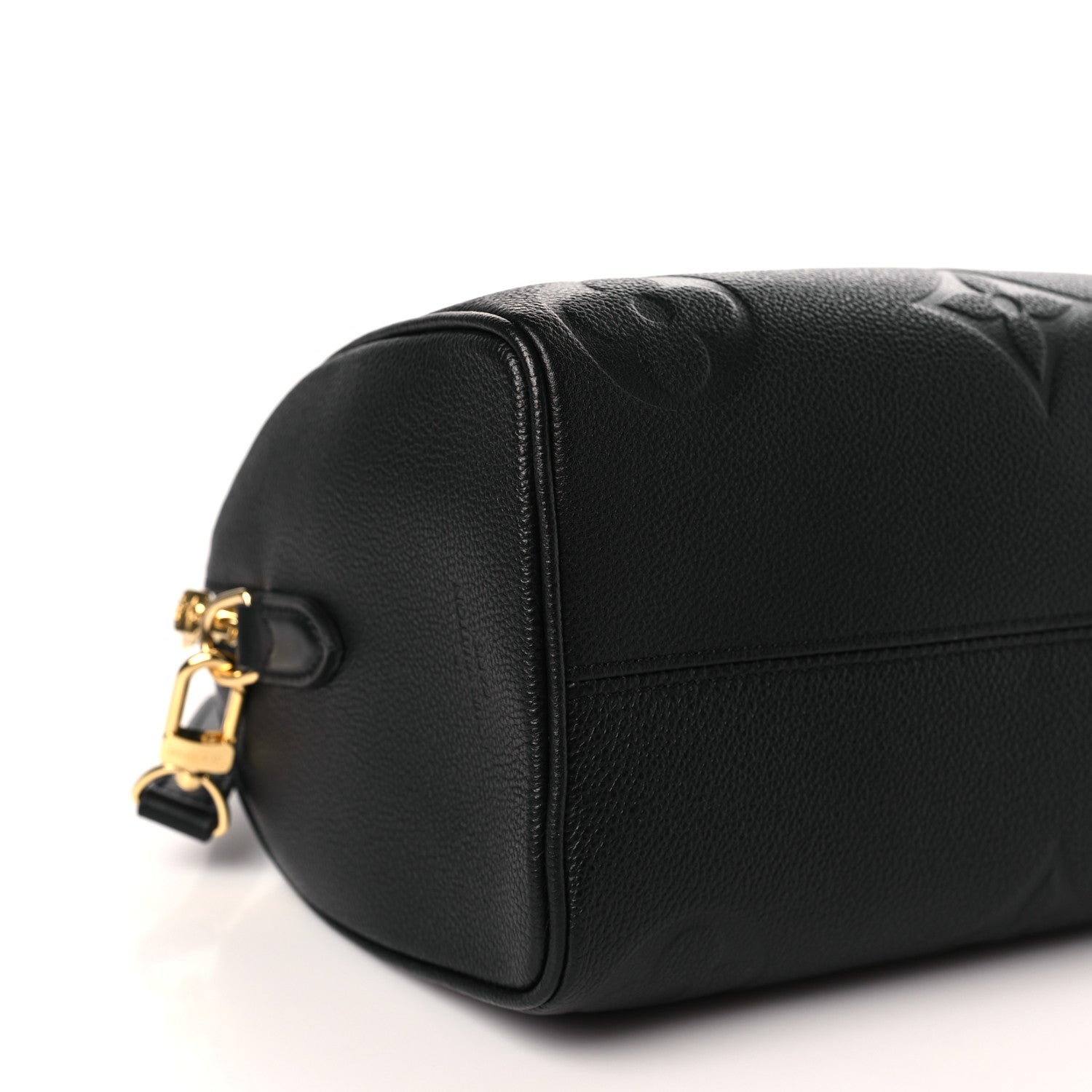 Louis Vuitton Empreinte Monogram Giant Speedy Bandouliere 25 Black 7 of 8