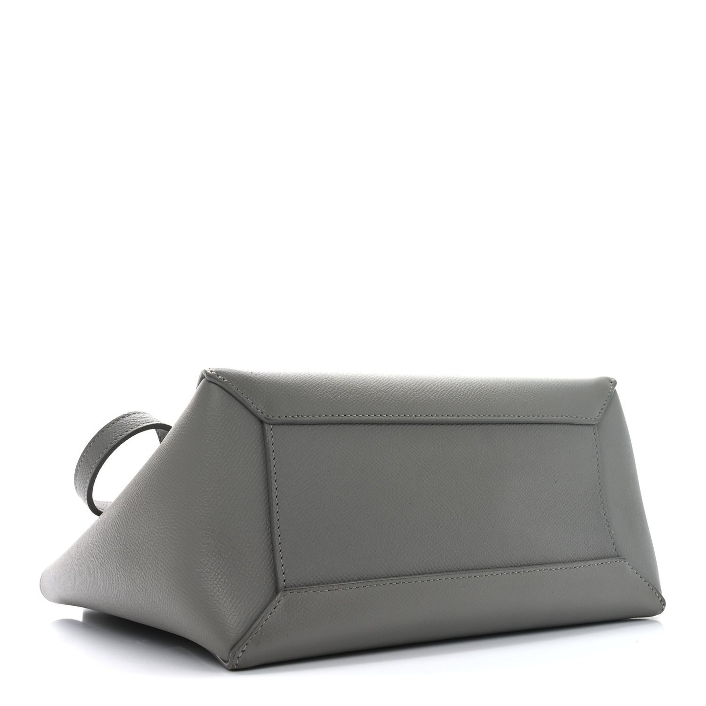 Grained Calfskin Micro Belt Bag Cloud