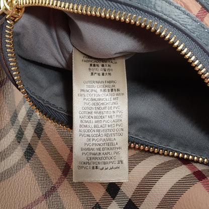 Burberry Haymarket Check Small Canterbury Tote Storm Grey 9 of 10