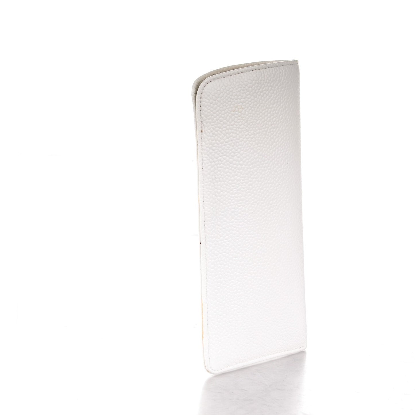 Caviar CC Eyeglasses Case White