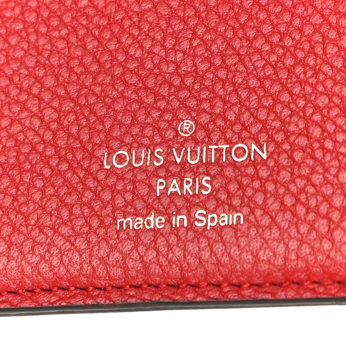 Monogram Pallas Compact Wallet Cherry