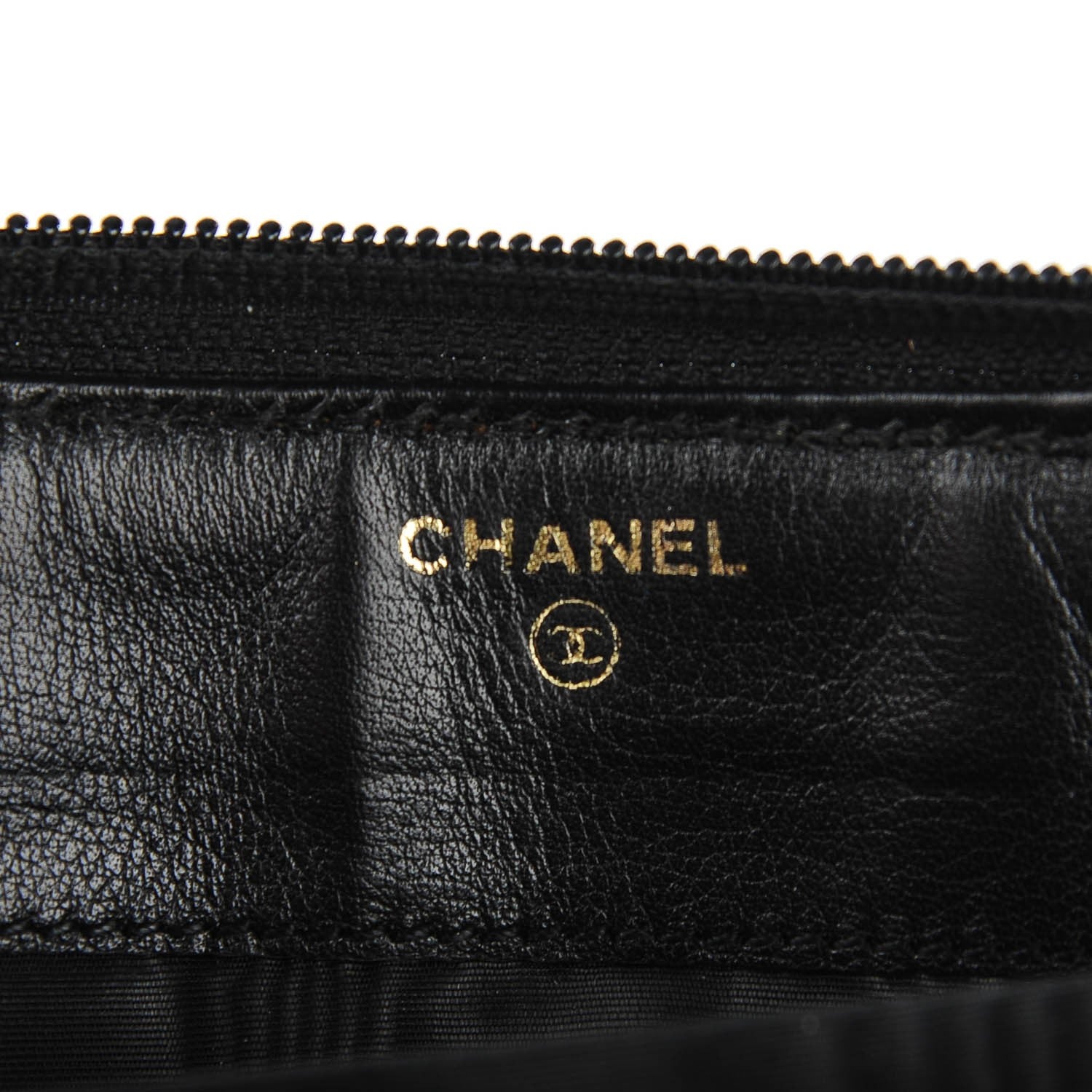 Chanel Caviar Large Timeless CC Zip Around Wallet Black 6 of 8