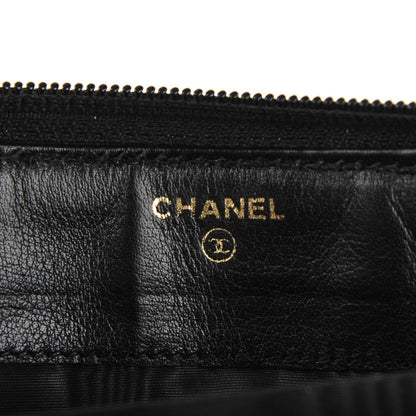 Chanel Caviar Large Timeless CC Zip Around Wallet Black 6 of 8