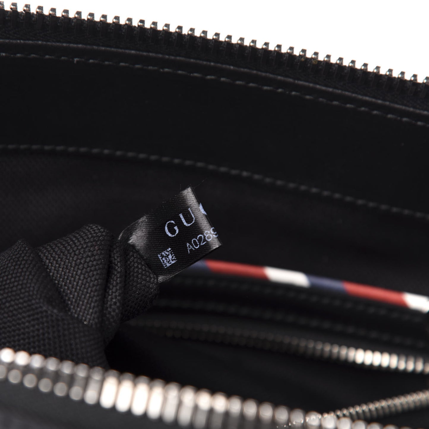 GG Supreme Monogram Night Courrier Flat Messenger Bag Black Multicolor