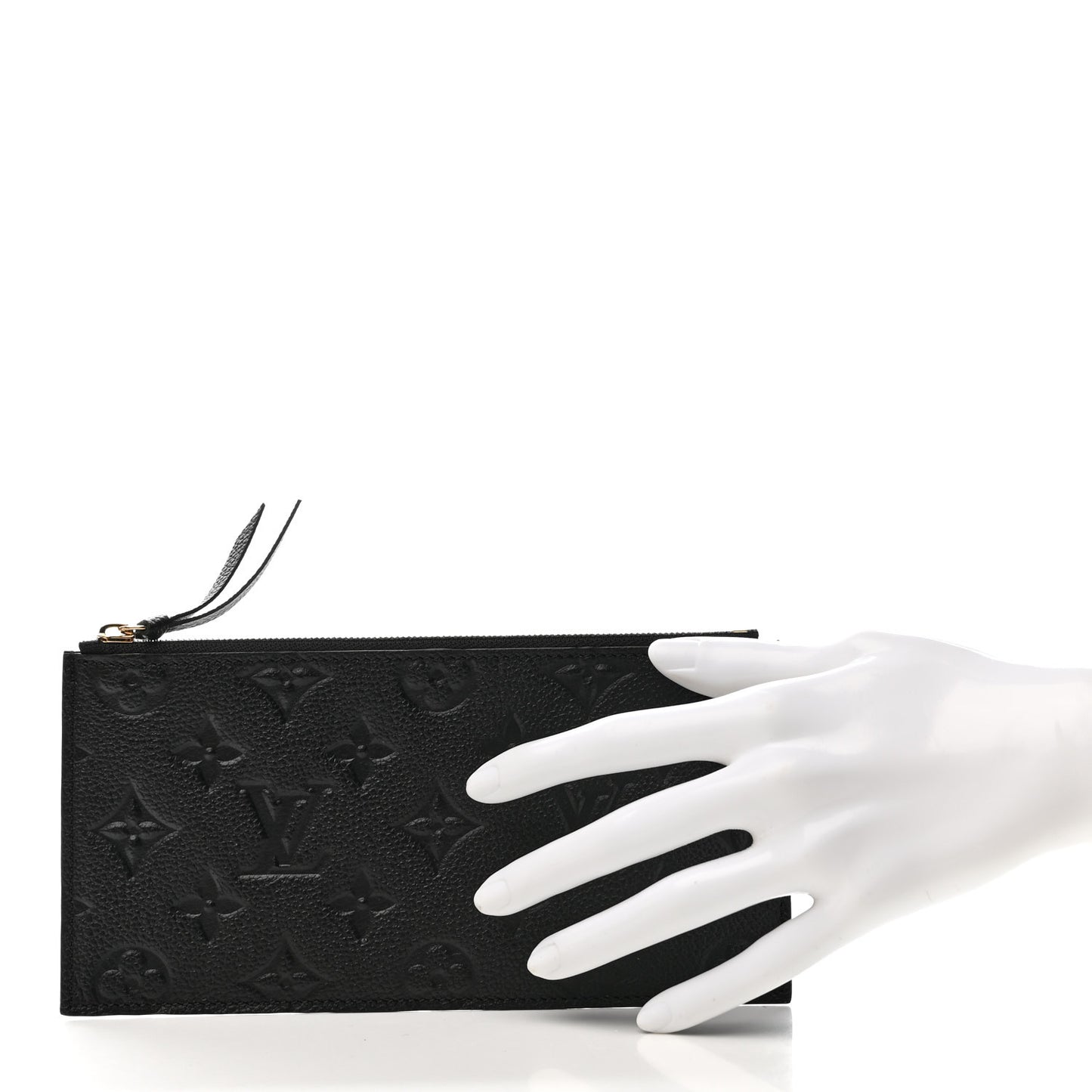 Empreinte Felicie Chain Wallet Zippered Insert Black