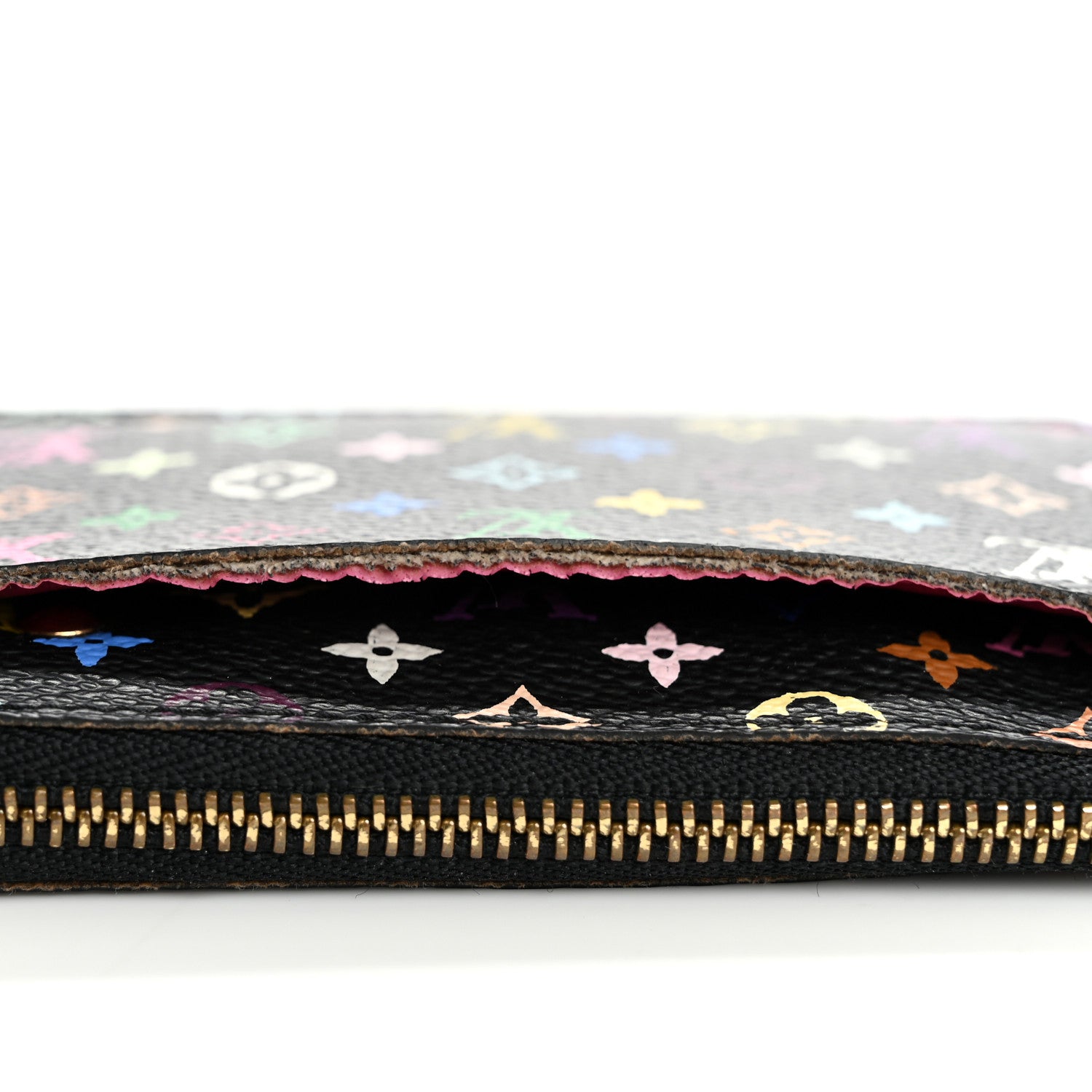 Louis Vuitton Monogram Multicolor Key Pouch Black Grenade 11 of 14
