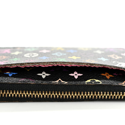 Louis Vuitton Monogram Multicolor Key Pouch Black Grenade 11 of 14