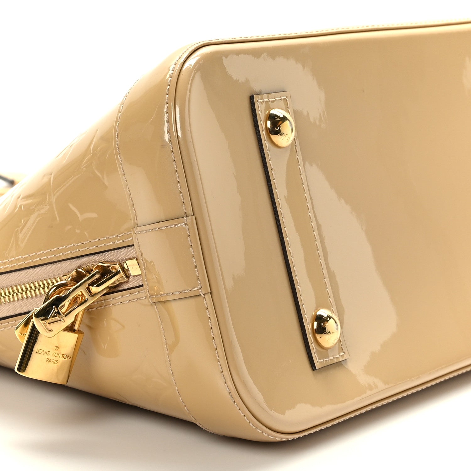 Louis Vuitton Vernis Alma PM Blanc Corail 12 of 19