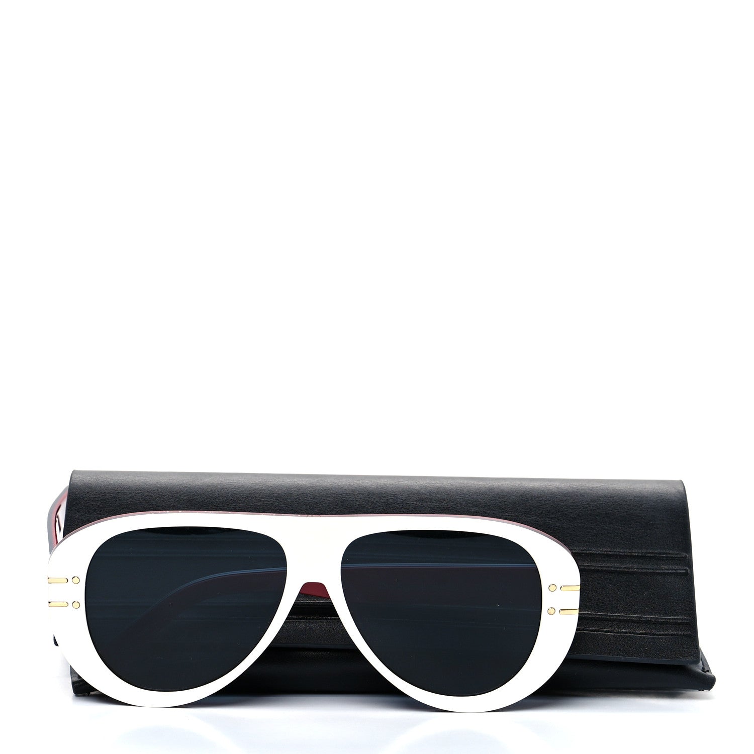 Christian Dior Acetate Diorsignature A2U DiorAlps White Red Blue 10 of 10