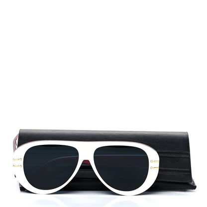 Christian Dior Acetate Diorsignature A2U DiorAlps White Red Blue 10 of 10