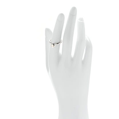 Tiffany Sterling Silver 8mm Hardwear Ball Ring 53 6.25 2 of 6
